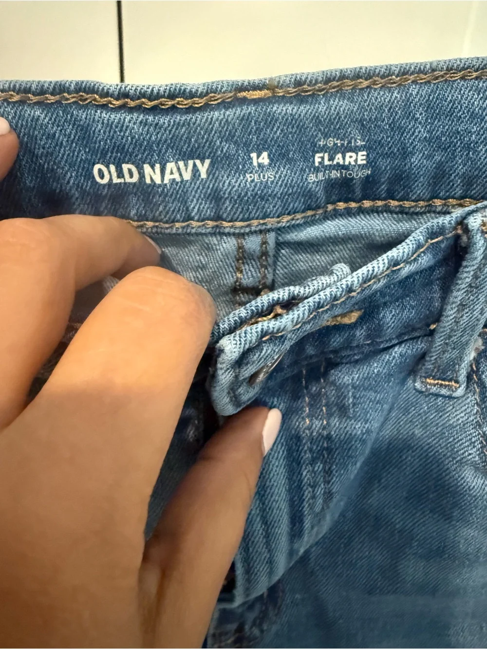 Old Navy medium blue